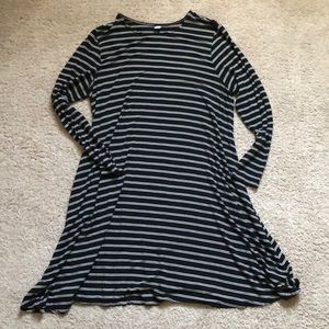 Old Navy High Neck Swing Dress Gently Worn
